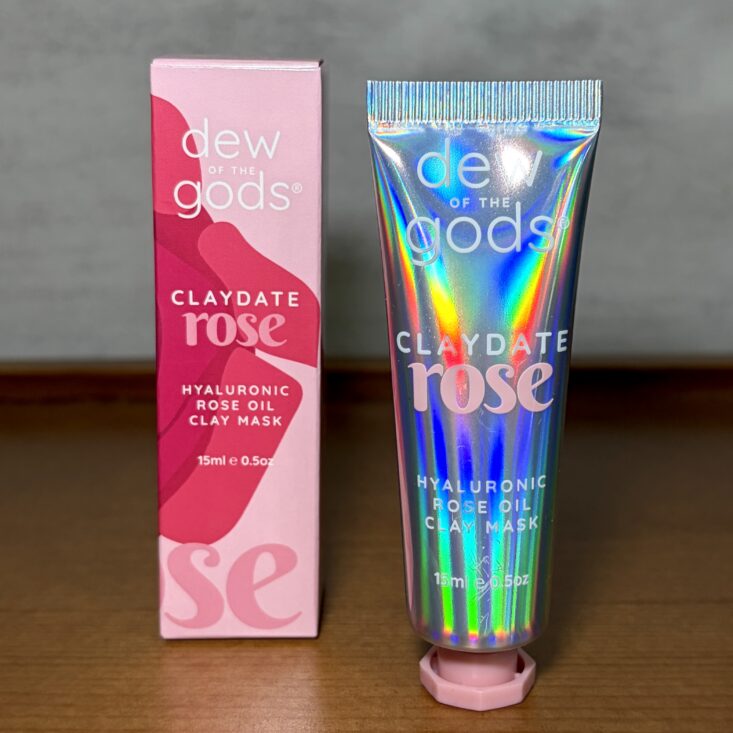 Front of Dew of the Gods Rose Oil Clay Mask for Ipsy Original February 2026