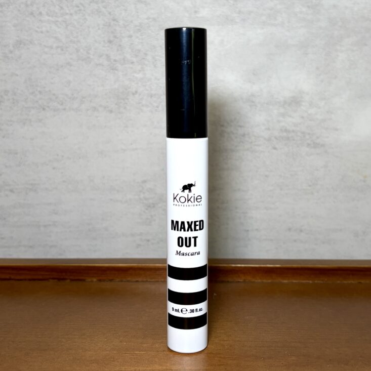 Front of Kokie Maxed Out Mascara for Ipsy Original February 2026
