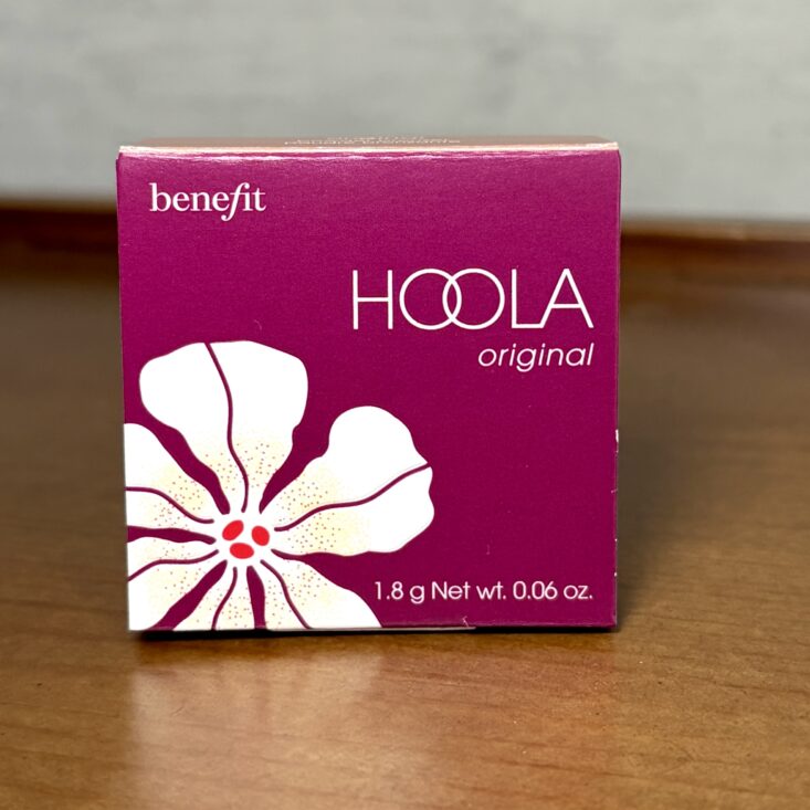 Front of Benefit Cosmetics Hoola Bronzer for Ipsy Glam Bag March 2026