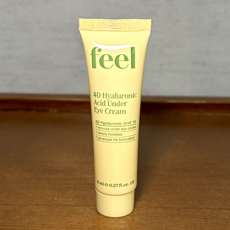 Front of Feel Under Eye Cream for Ipsy Glam Bag March 2026