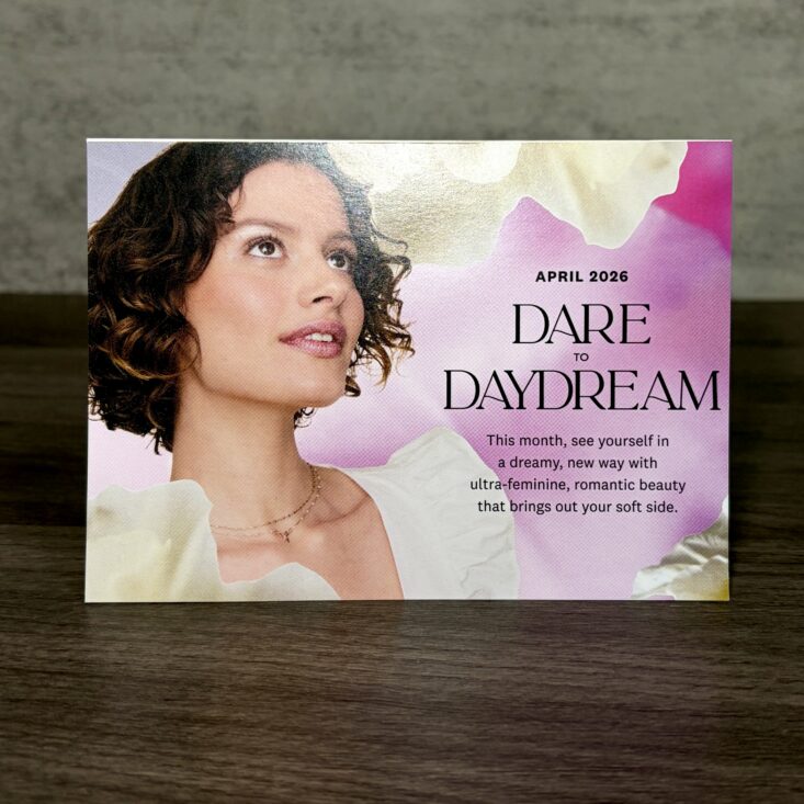 Front of Card for Ipsy Original April 2026