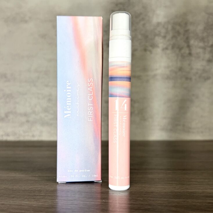 Front of Memoire Fragrance for Ipsy Original April 2026
