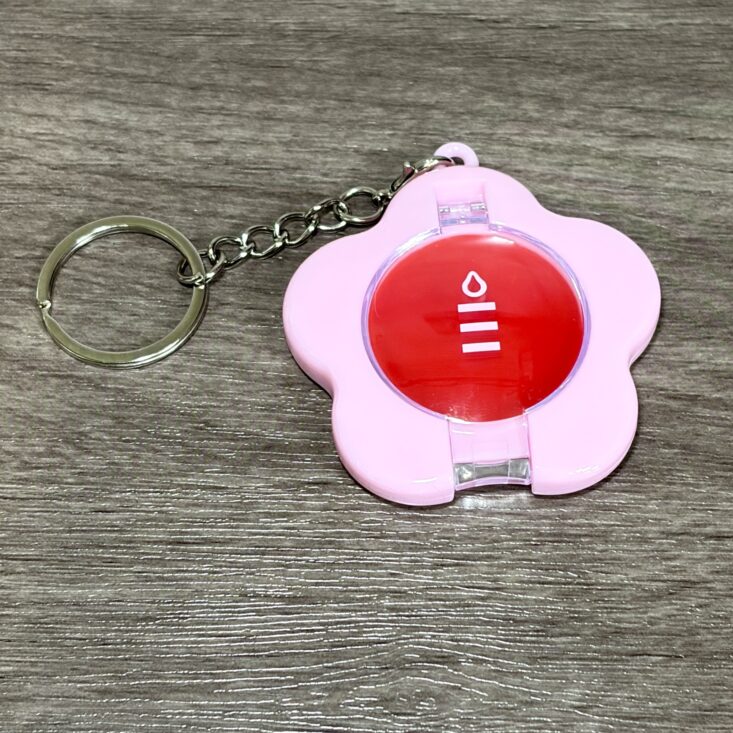 Front of Totemica Beauty Keychain for Ipsy Original April 2026