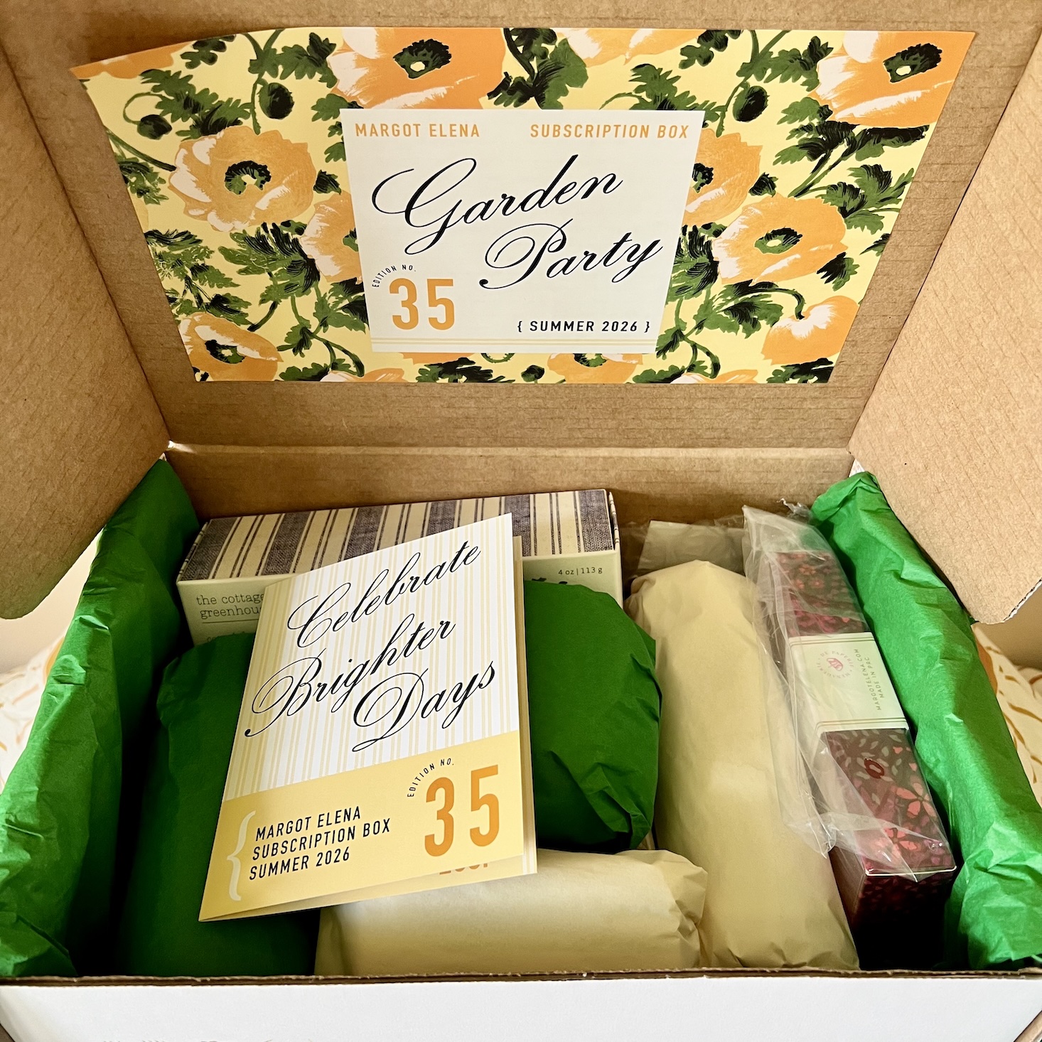 Margot Elena Subscription Box Review + Exclusive MSA Coupon – Spring 2026