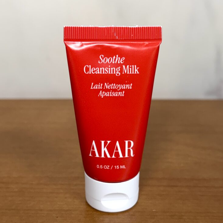 Front of AKAR Cleansing Milk for IPSY Original June 2026