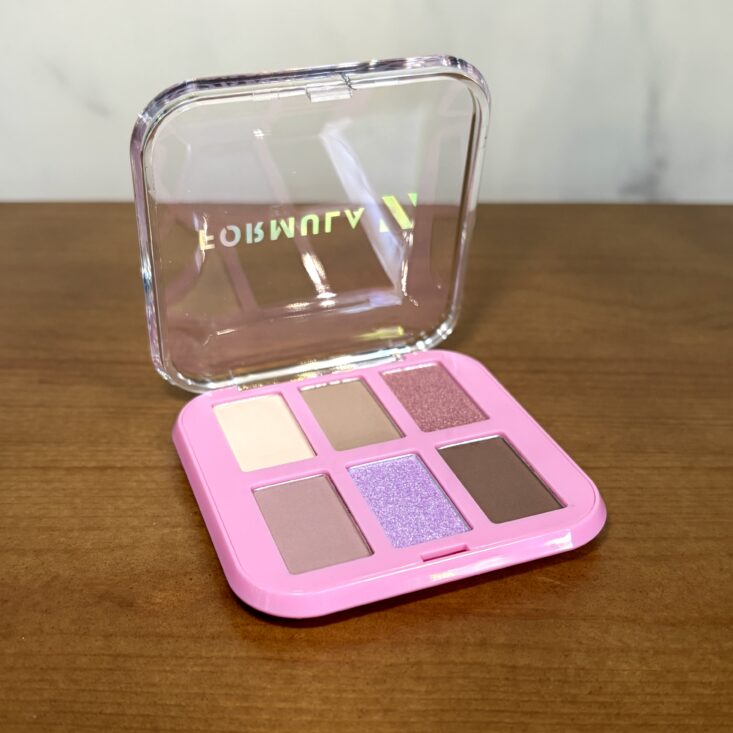 Closeup of Formula Z Shadow Palette for IPSY Original June 2026