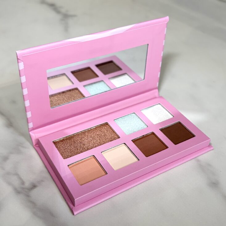 Closeup of REALHER Eyeshadow Palette for IPSY Original July 2026