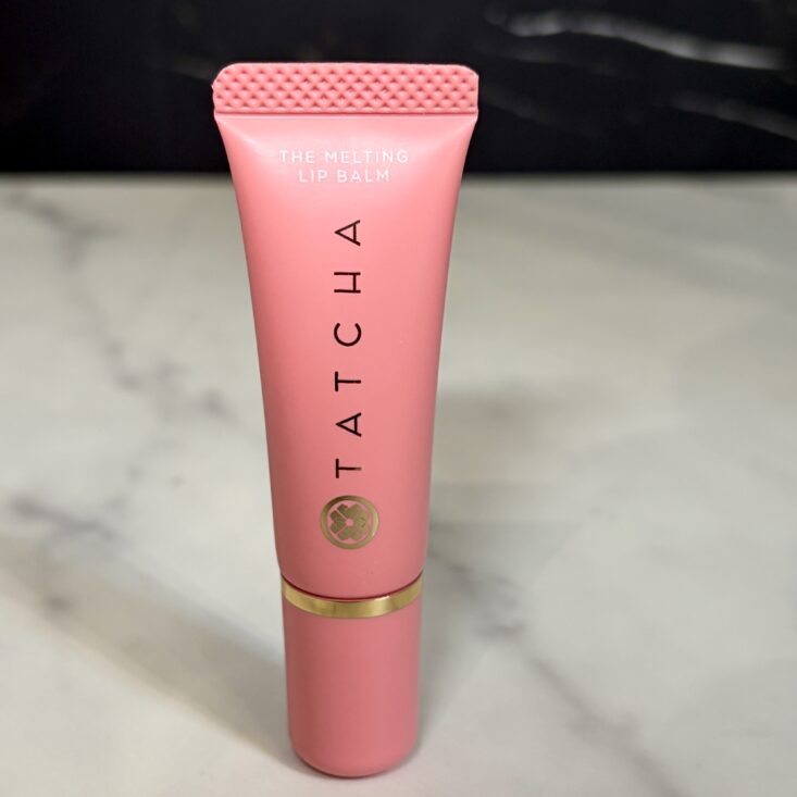 Front of Tatcha Melting Lip Balm in Pinku for IPSY Original July 2026