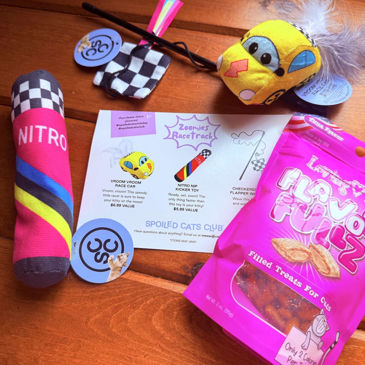Spoiled Cats Club Review “Zoomies Race Track” August 2026